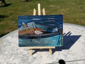 Voir le détail de cette oeuvre: La barque et la mouette